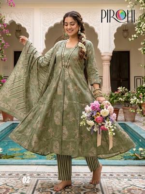 Pirohi sonia 3pcs best branded kurtis wholesale websites